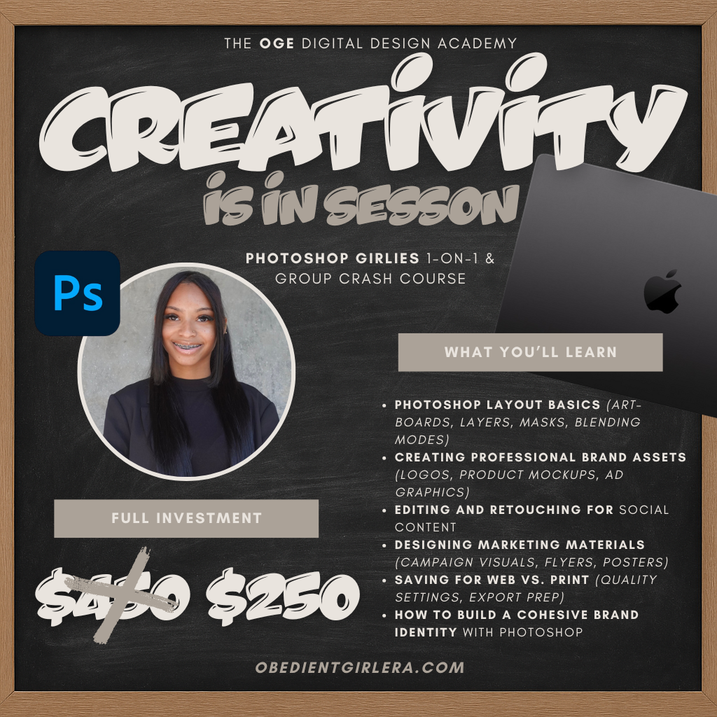 The Photoshop Girlies Crash Course